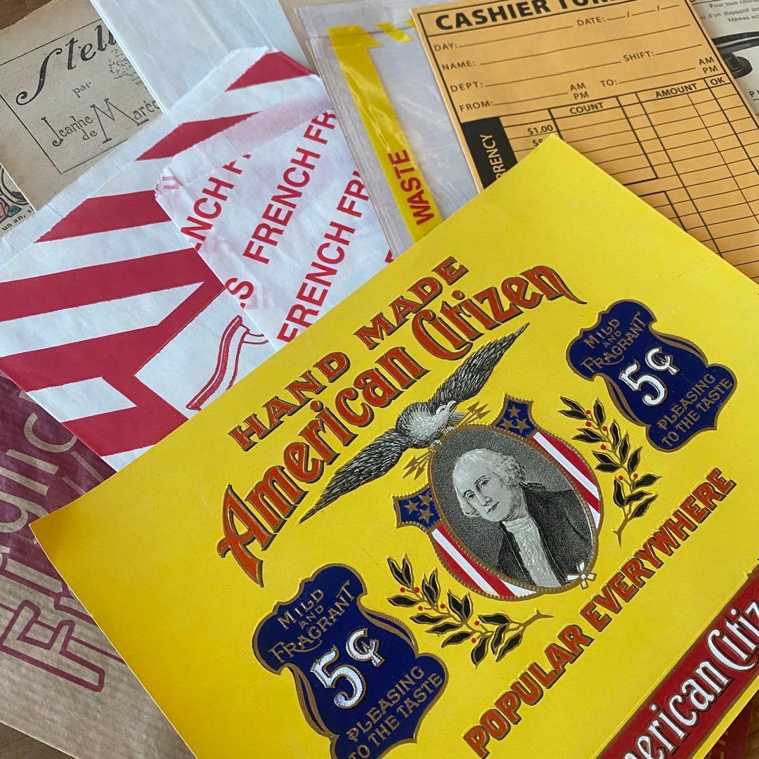 【221】ヴィンテージ 紙ものセット 送料込み✩