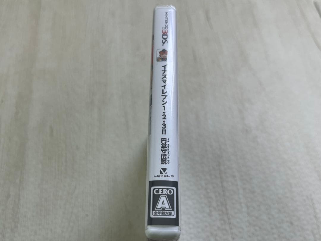 新品未使用 イナズマイレブン1・2・3!! 円堂守伝説 3DS