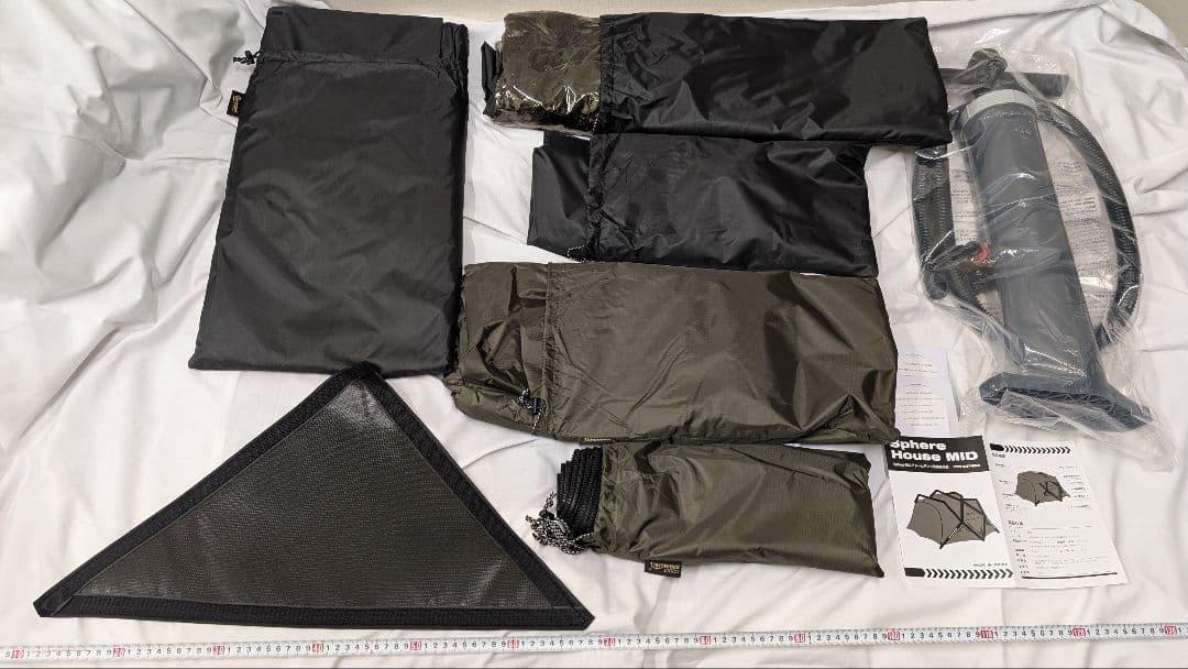 エアドームテント（GOOUTSPRINGHILL）（色：アーミーグリーン）