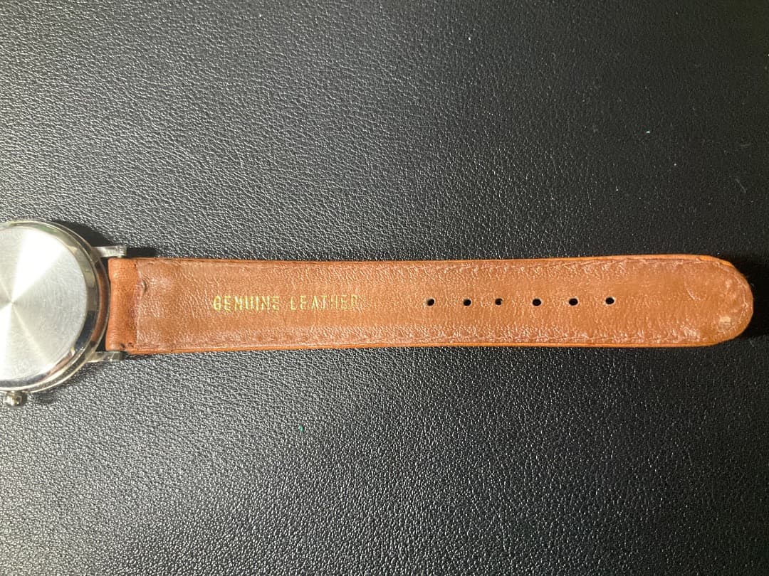 【非売品】Apple Macintosh レザーバンド時計