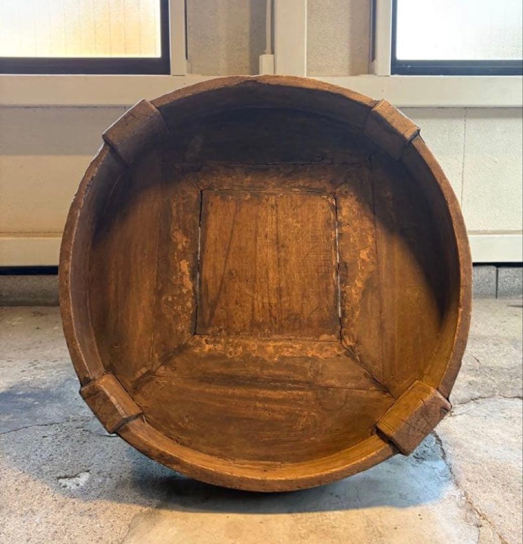 1900年代初頭 インド古木円卓 チャクラ