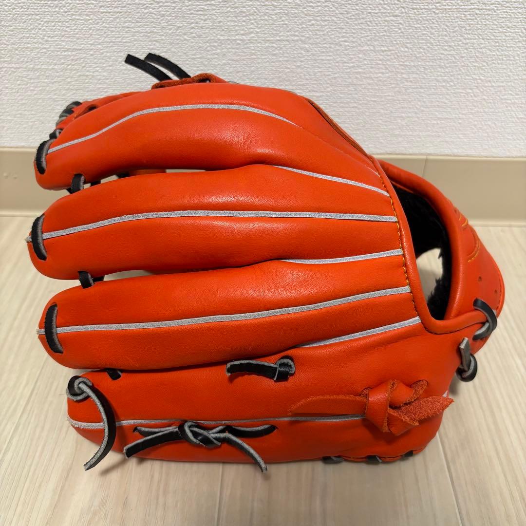 ミ*ル様 ハイゴールド　一般硬式グローブ 内野手用MHG6416右投げ用