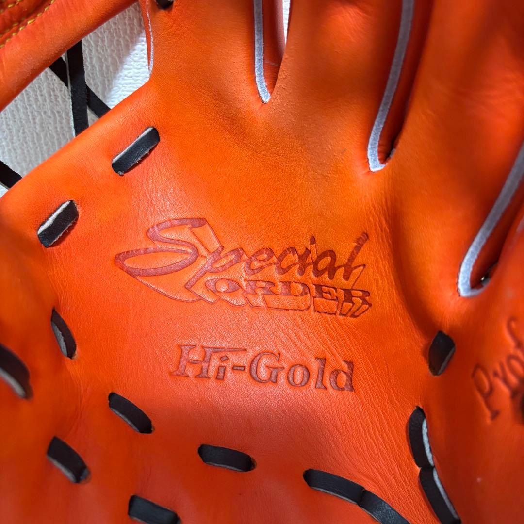 ミ*ル様 ハイゴールド　一般硬式グローブ 内野手用MHG6416右投げ用