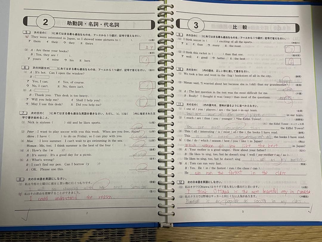 中学校家庭用指導書　2・3年生