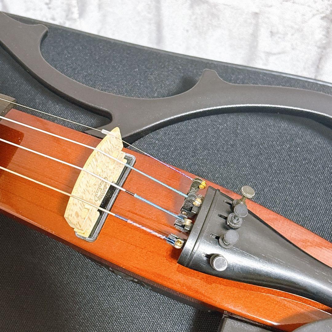 【楽器店簡易調整済み】YAMAHA ヤマハ サイレントバイオリン SV-200