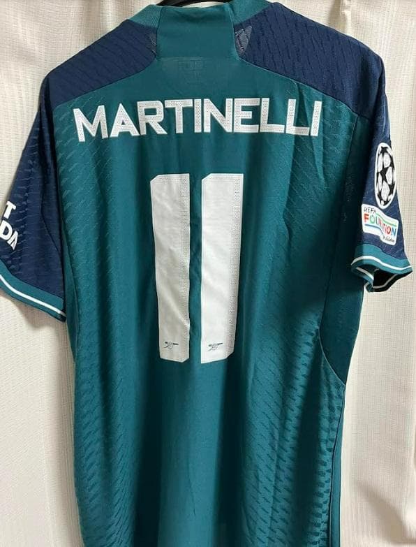 アーセナル　マルティネッリ　オーセンティック サード（M）23-24