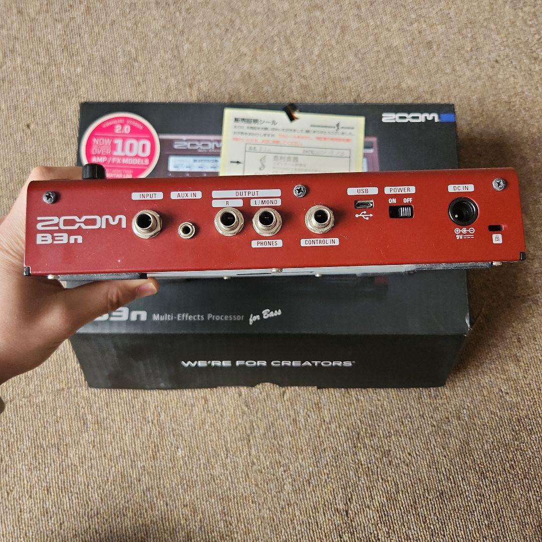 ZOOM B3n マルチエフェクトプロセッサー