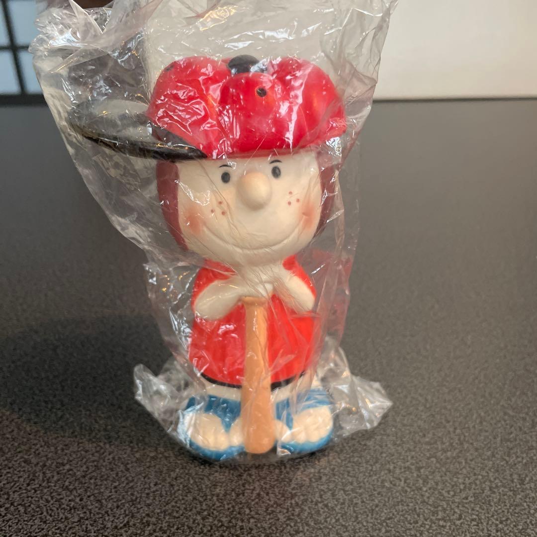 スヌーピー 貯金箱 ソフビ