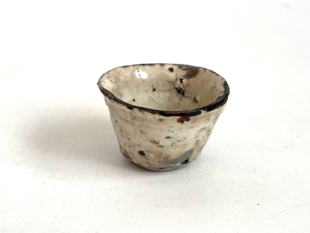 陶芸家　小山冨士夫　小山富士夫　古山子　酒觴　粉引　粉吹　共箱　李朝