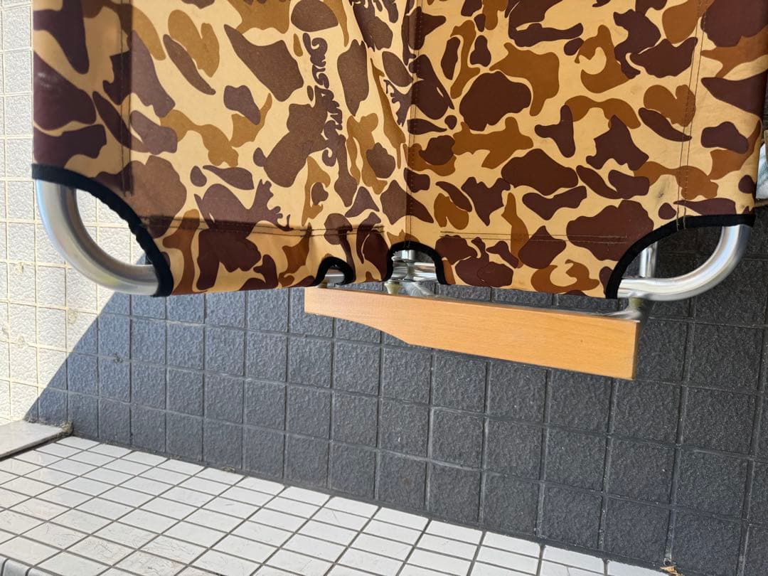 CAMP OUT アウトドアベンチ カモフラージュ