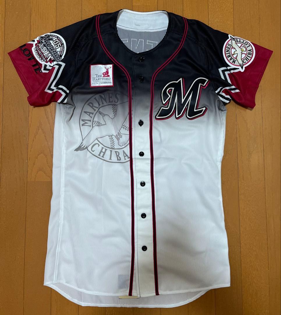 ★千葉ロッテマリーンズ★バレンタイン監督★オーセンティックユニホーム★サイズO★