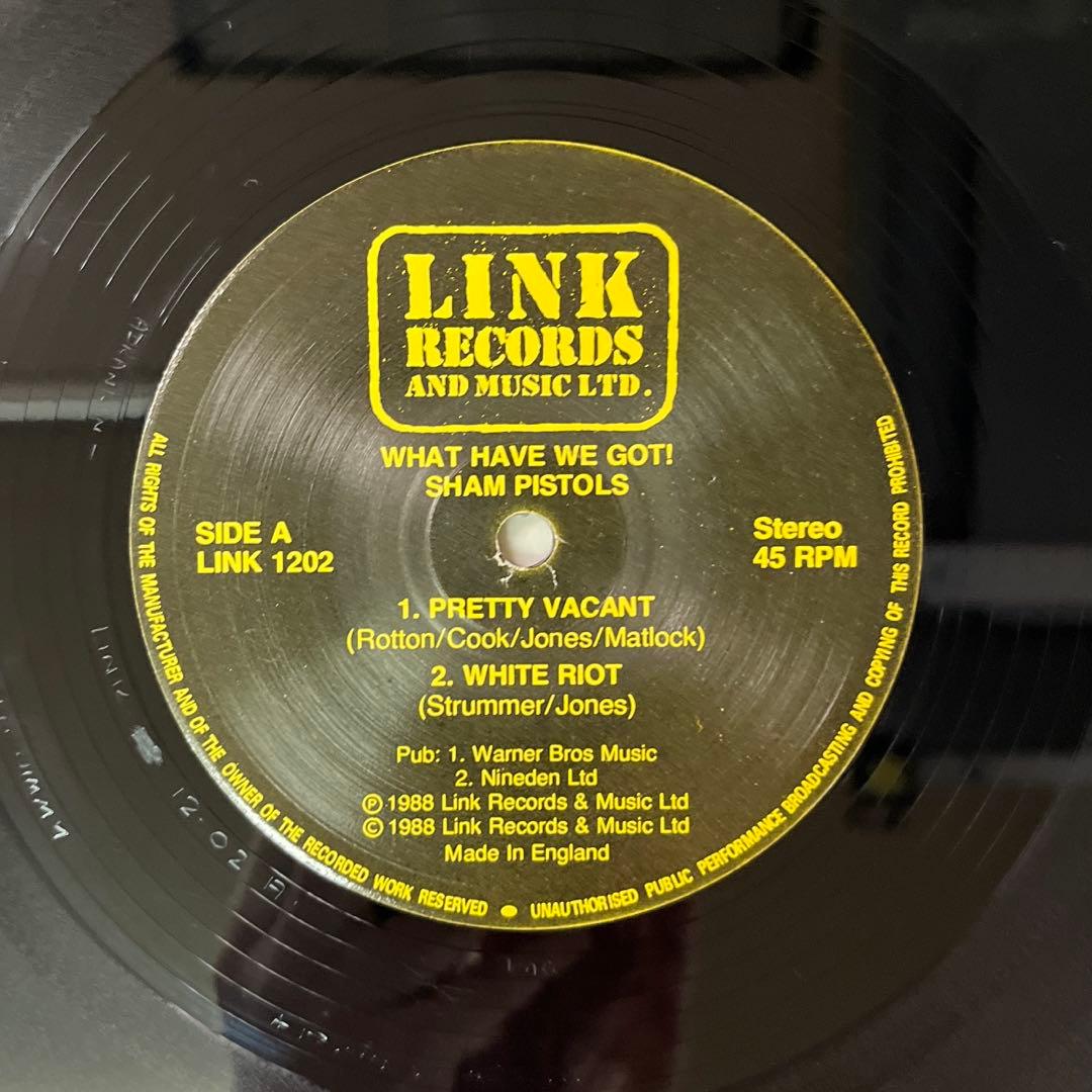 レア音源！ SHAM PISTOLS WHAT HAVE WE GOT！