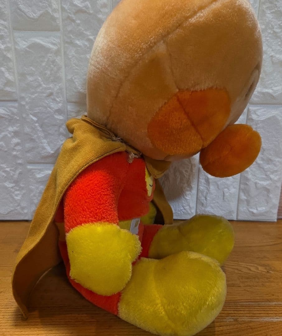 昭和レトロ　アンパンマン ぬいぐるみ 約53 cm