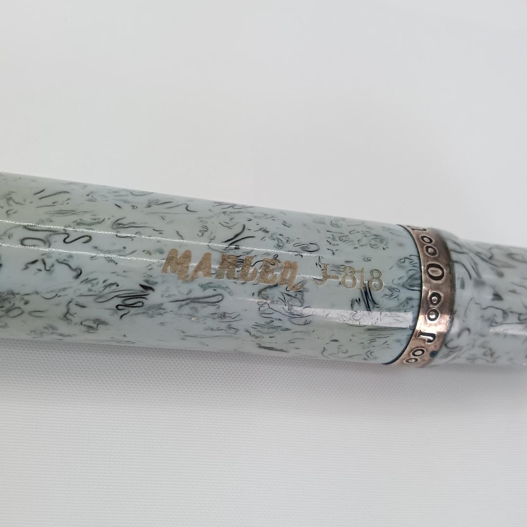 希少 マーレン ジャーナル K18 万年筆 2本まとめ イタリア製 マーブル