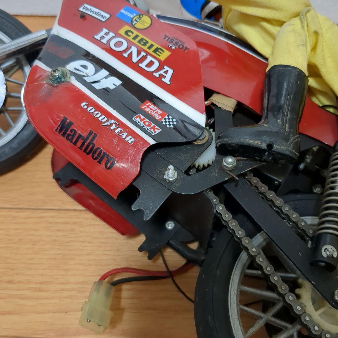 ラジコンバイク　ジャンク　インテリア　ヴィンテージ　HONDA　レトロ