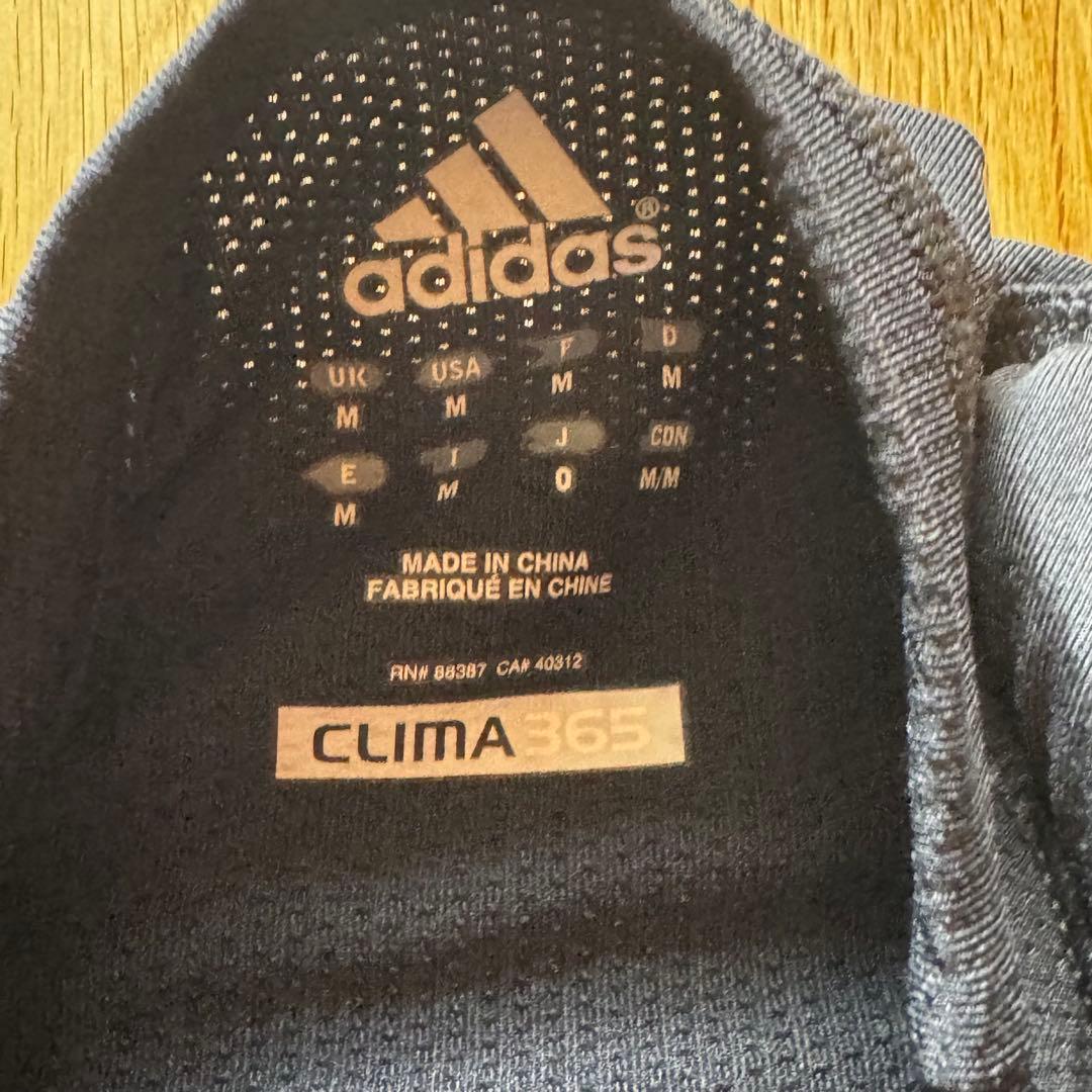 adidas CLIMA 365 ショルダーパッド　シャツ M 黒