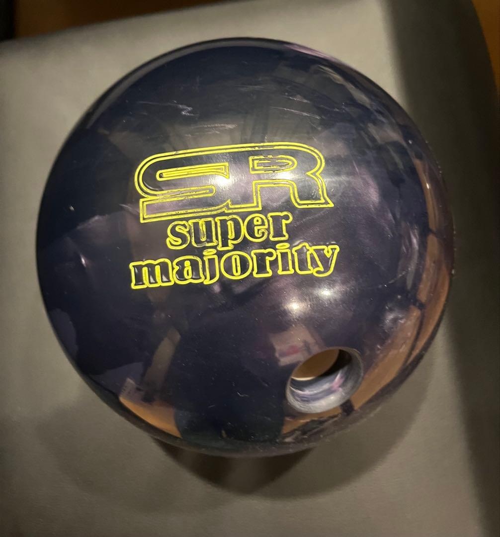 スーパーマジョリティ　１５ポンド　ゲーム数少　ボウリングボール