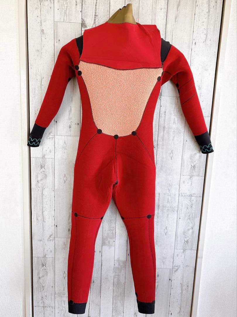 FELLOW セミドライ チェストジップ ウエットスーツ ラバー 3×5 M