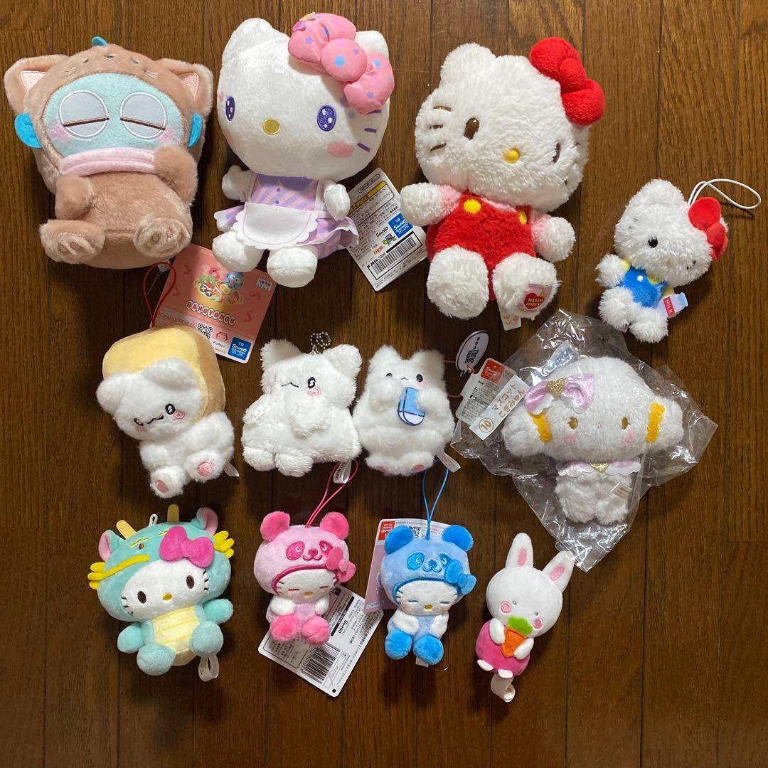 サンリオ　ぬいぐるみ　マスコット　まとめ売り