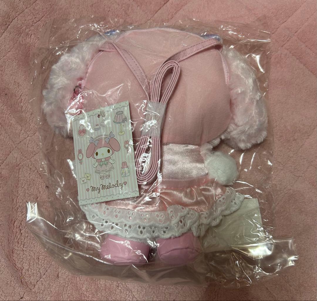 新品未開封　マイメロディ おめかしシリーズ　ぬいぐるみポシェット