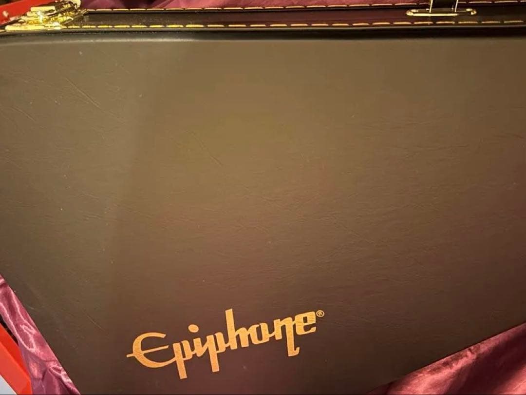 EPIPHONE Flying V58 Ebony純正ハードケース＋ギグバッグ
