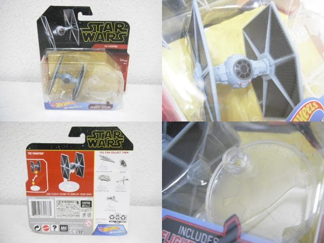 未使用品 ホットウィール スターウォーズ 乗り物フィギュア 計9個セット