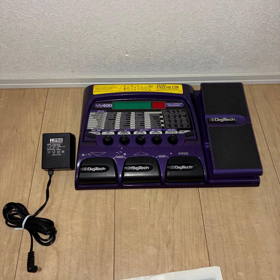 レア　Digitech VX400 ボーカルエフェクター　希少　メンテ済み