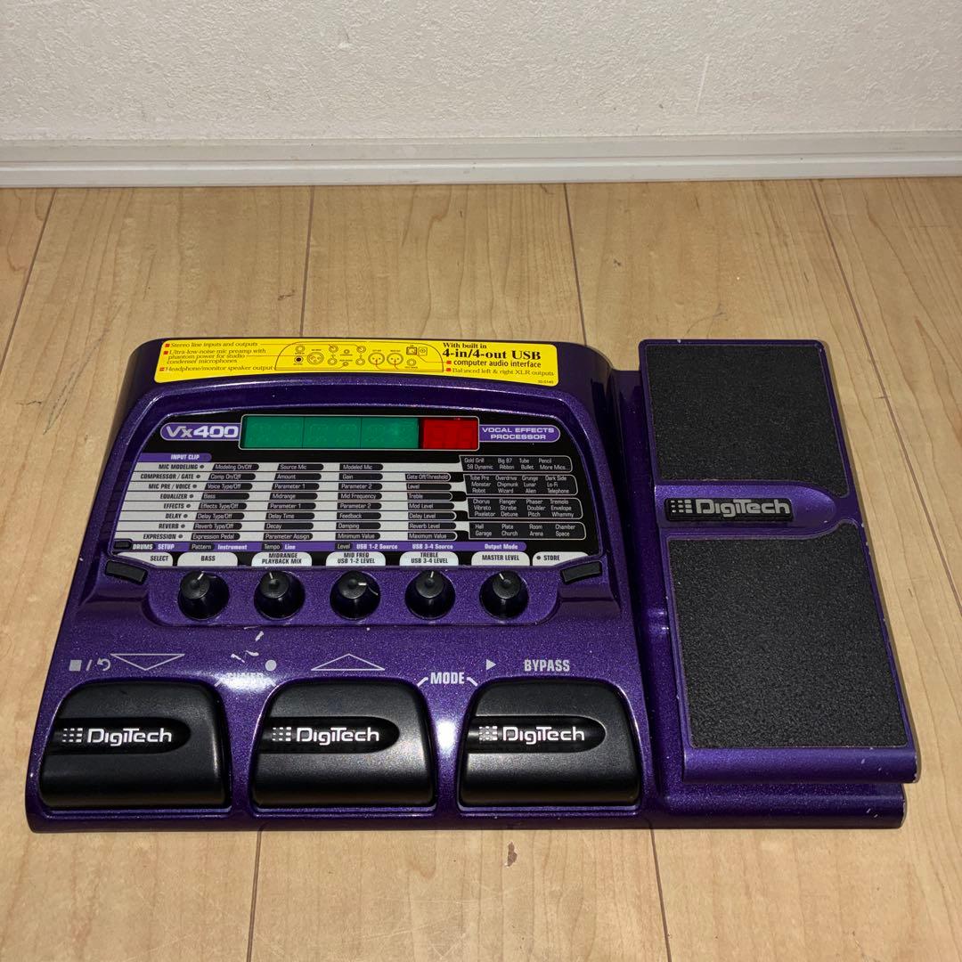 レア　Digitech VX400 ボーカルエフェクター　希少　メンテ済み