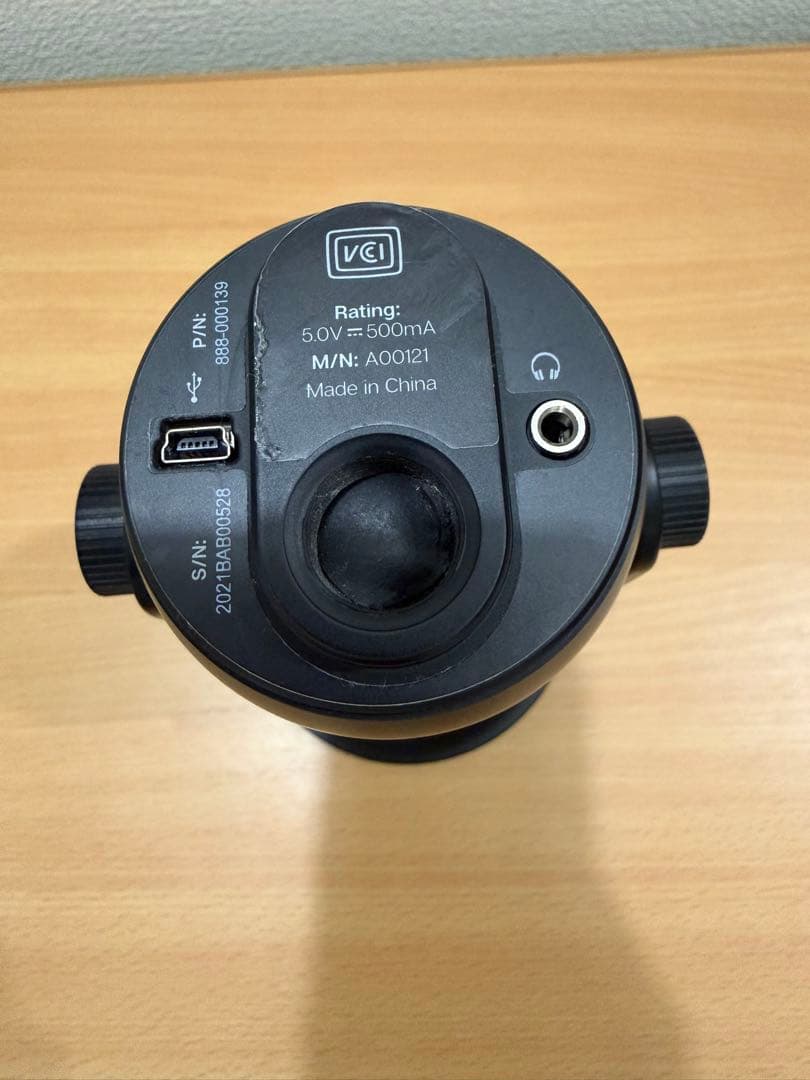 Blue Yeti USBコンデンサーマイク ブラック