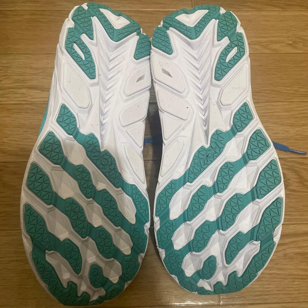 HOKA ランニングシューズ ブルー