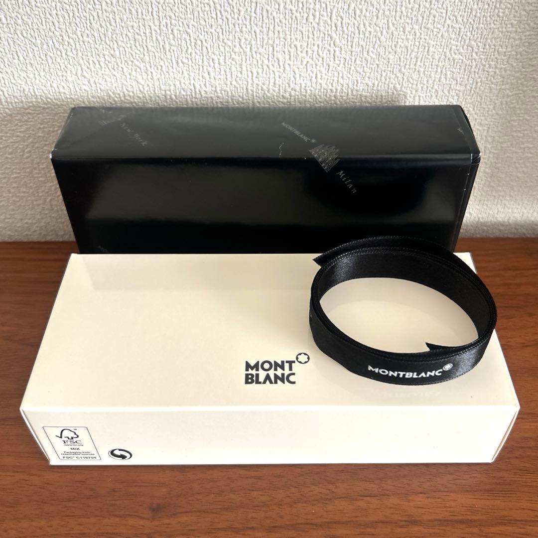 MONTBLANC モンブラン　レザーペンケース　ペンポーチ　2本用