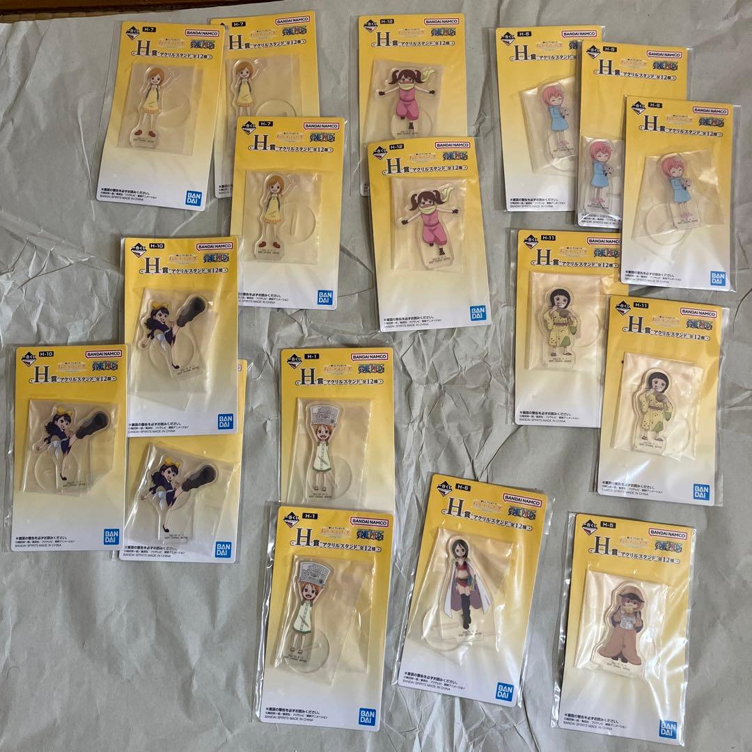 一番くじ メモリーオブヒロインズ　フィギュアコンプリート下位たくさん