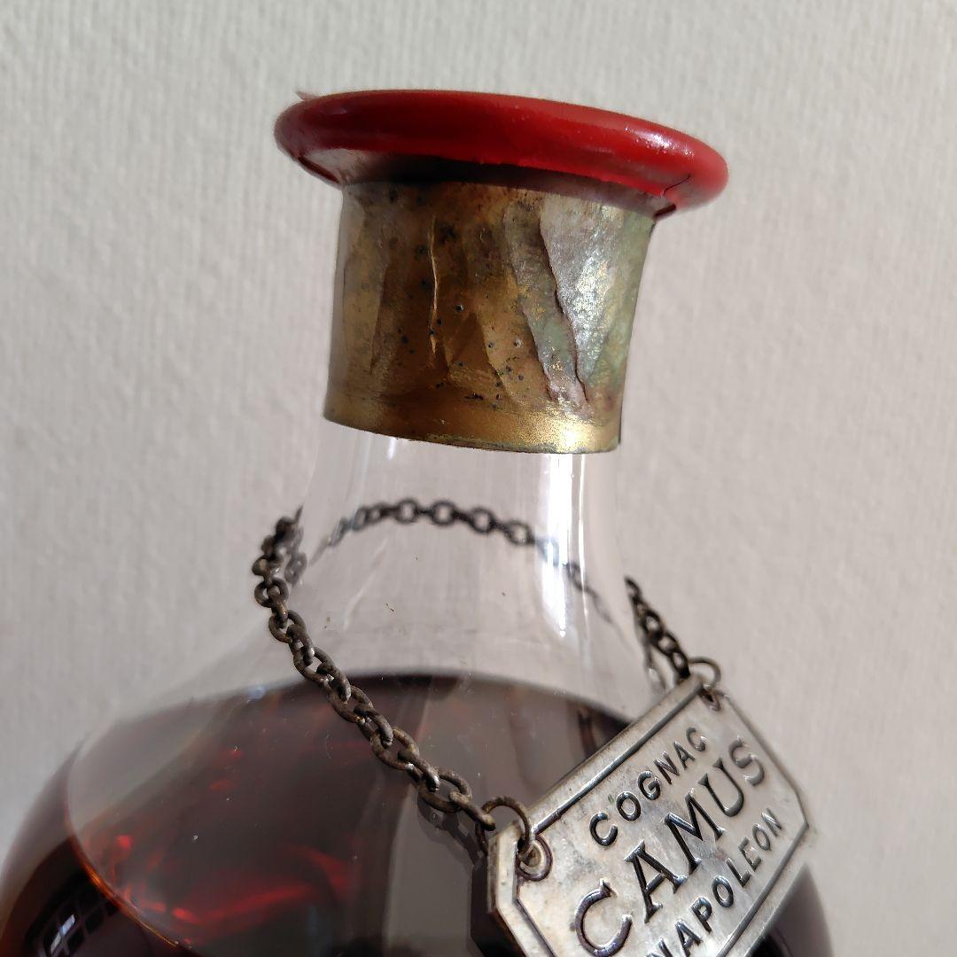 ブランデー カミュ ナポレオン クリスタルデキャンタ コニャック ブック型