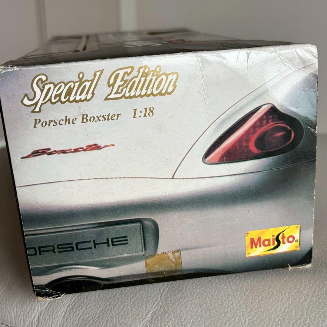 Maisto マイスト Porsche Boxster 1/18 レッド