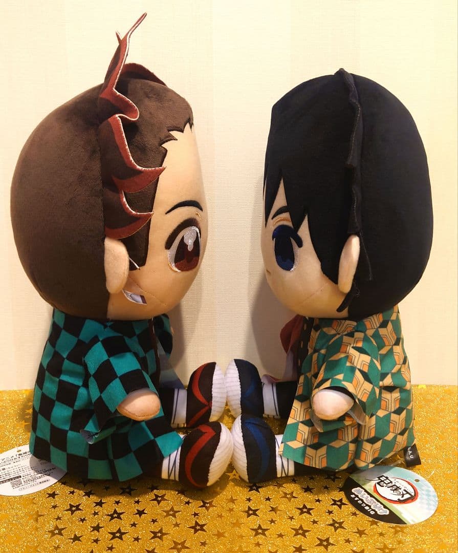 希少 ぬいぷりけおすわりBIG ぬいぐるみ 竈門 炭治郎 冨岡 義勇 鬼滅の刃