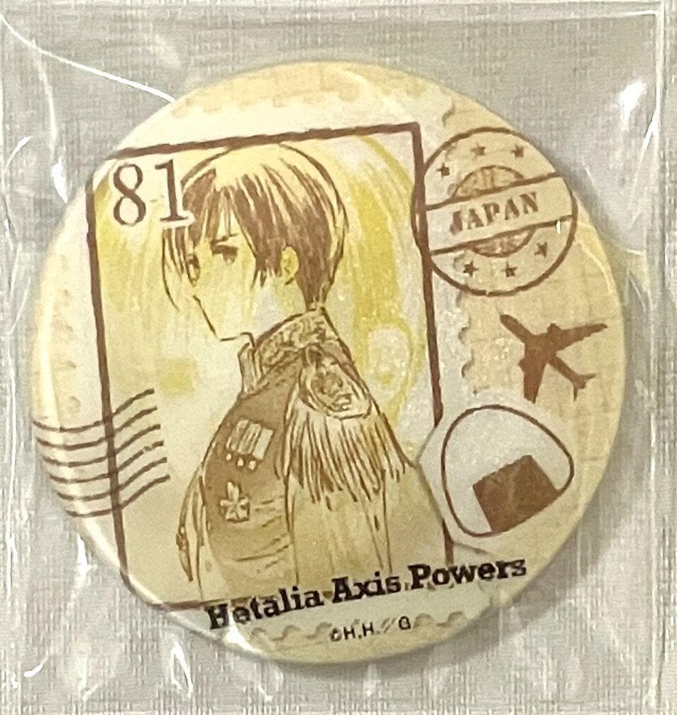 ヘタリア チェンジング缶バッジ 日本
