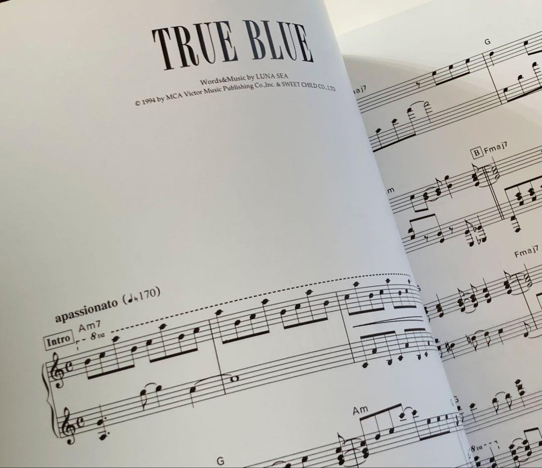 LUNA SEA Piano Solo Instruments CD付属