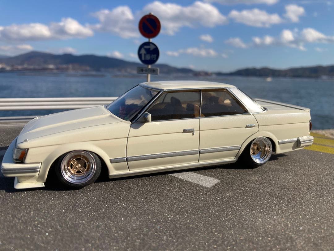 1/24 トヨタ マークII GX71 完成品 たまごパール
