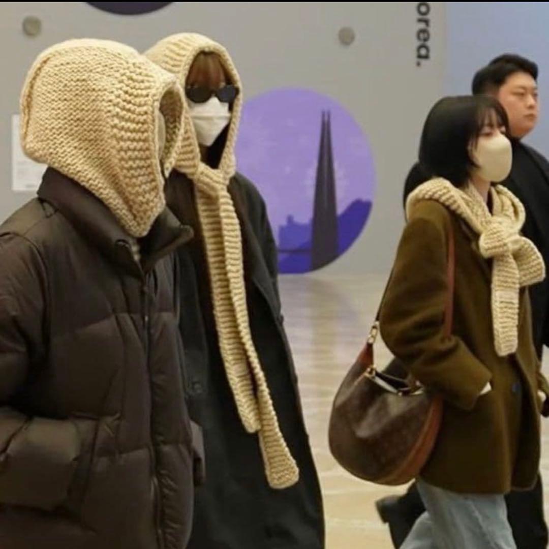 ルセラフィム クロシェ Hooded Scarf スカーフ マフラー