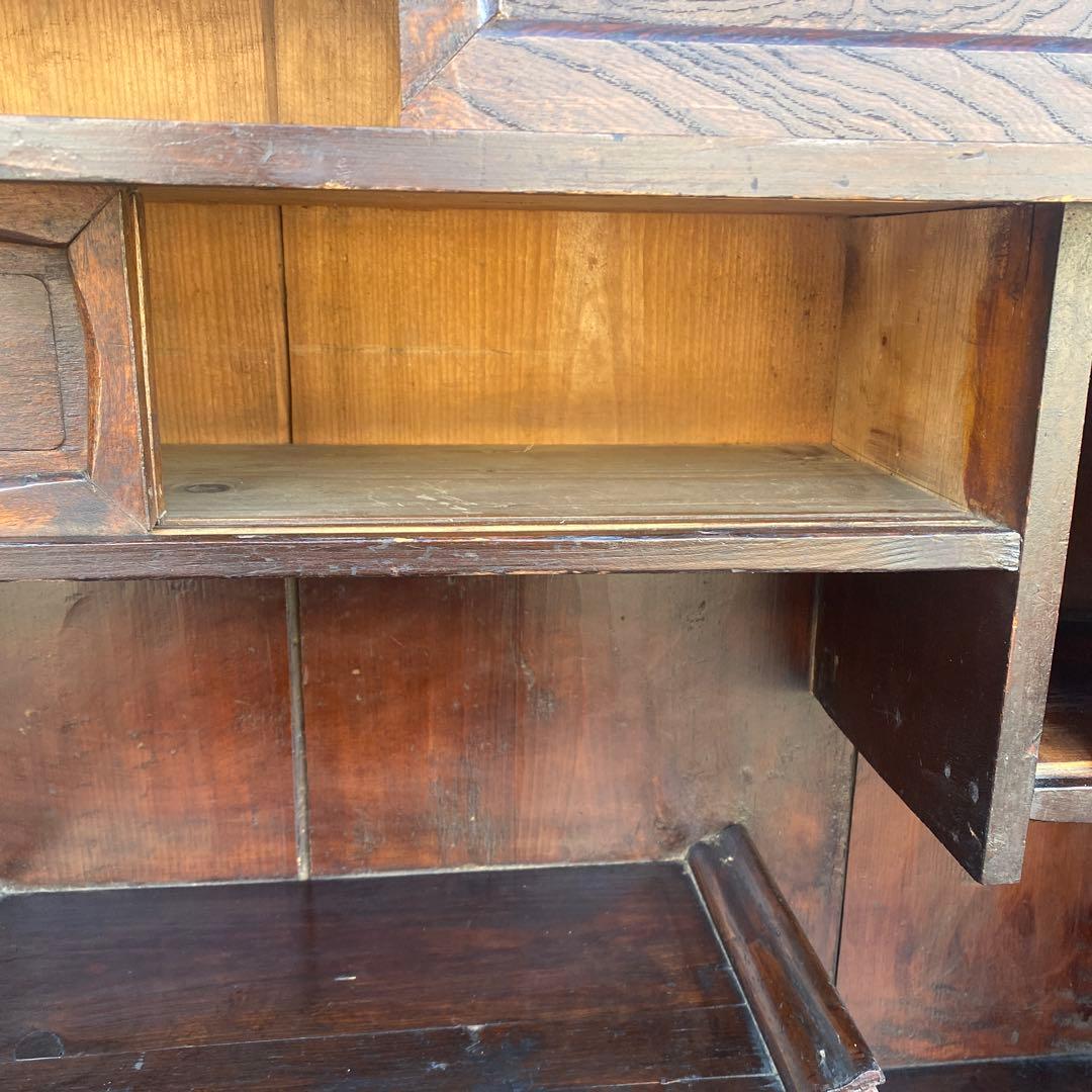 時代物 茶箪笥 水屋箪笥 骨董品 古家具 古民家 アンティーク家具 店舗什器