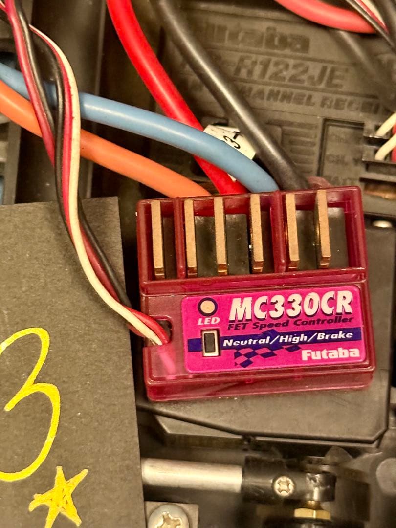 【組立済RCカー・最終値下】エンツォフェラーリTT-01＆フタバ送信機・受信機付