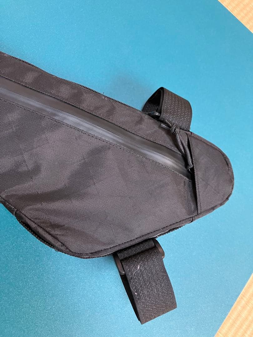 ハンドメイドフレームバッグ　ECO-PAK ブラック　46.5cm