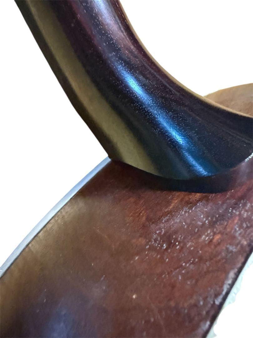 三味線 中棹 紫檀 東さわり 破れあり 和楽器 ハードケース付き