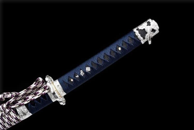 未使用特注品 最高級・模造刀・模擬刀 太刀 居合練習 【銀雪太刀】