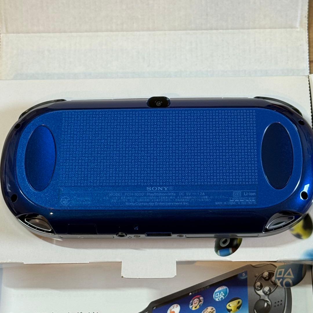 9-042 PSVITA PCH-1000 サファイア・ブルー 箱付き