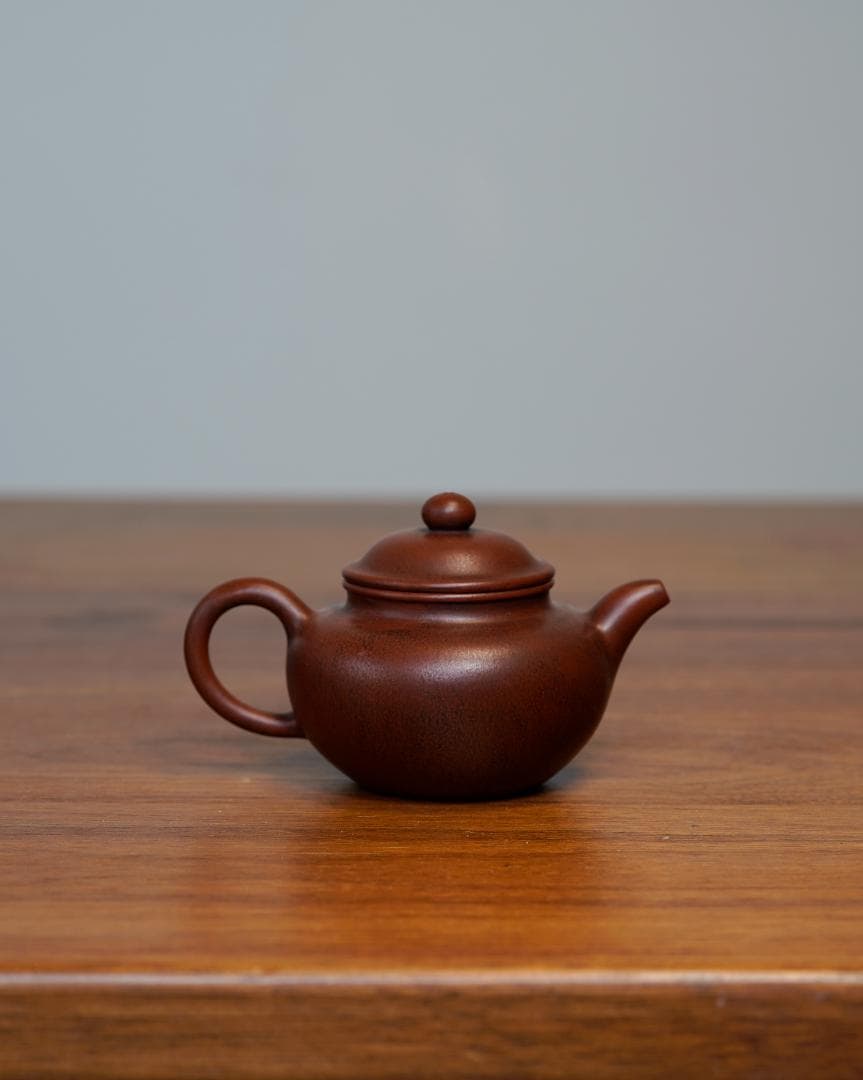 唐物紫砂壺 邵景南製 留佩刻漢詩彫 朱泥 急須 時代品 煎茶道具 美術品