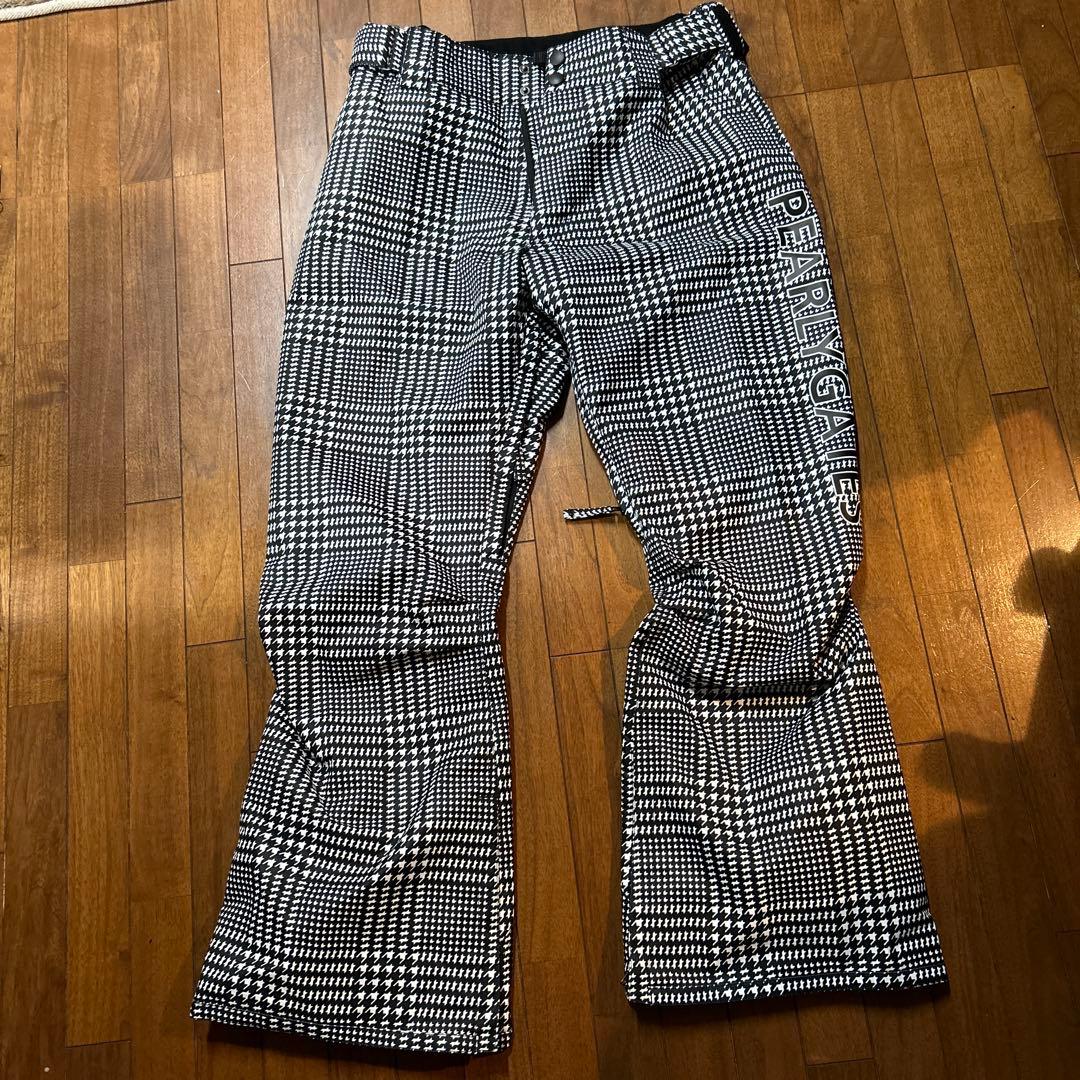 PEARLY GATES チェック柄パンツ