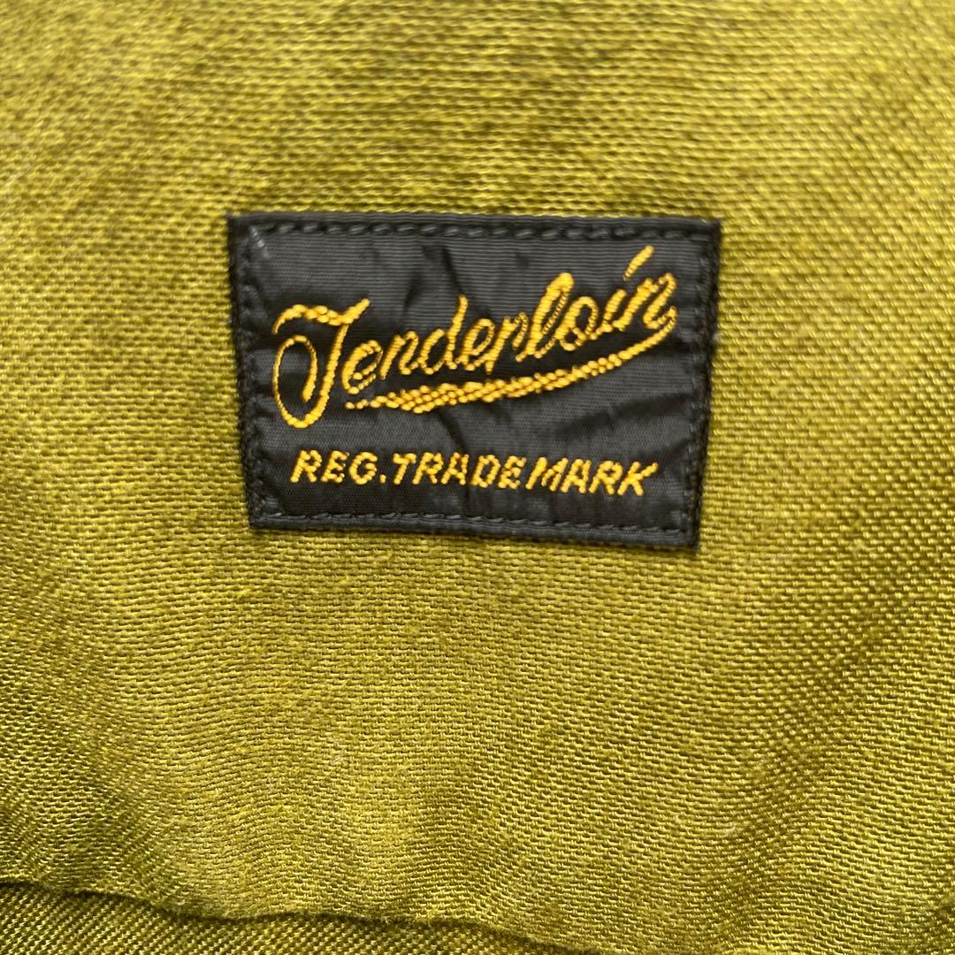 テンダーロイン ボーリングシャツ　T-BOWL オリーブ　グリーン　サイズXS