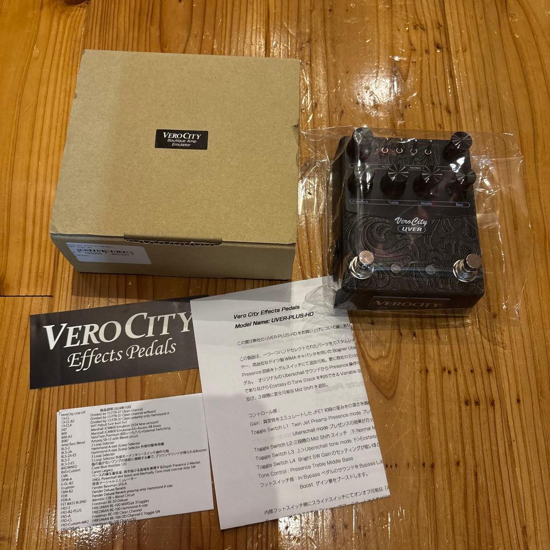 【極美品‼️未使用品‼️】Verocity UVER ギターエフェクター