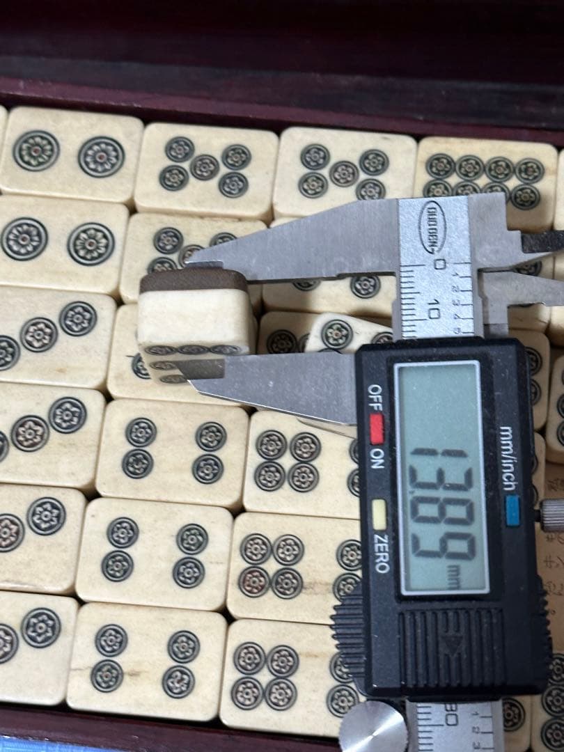 時代 骨製背竹牌 麻雀牌 欠牌無し 花牌 季節牌 草木牌 旧式点棒 古点棒 唐物